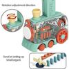 200 Pcs Automatic Dominoes Train Set,fun And Colorful Train With Lighting Sound Effects,creative Dominos Game Toy For Kids Boys And Girls Age 3-8 [gre