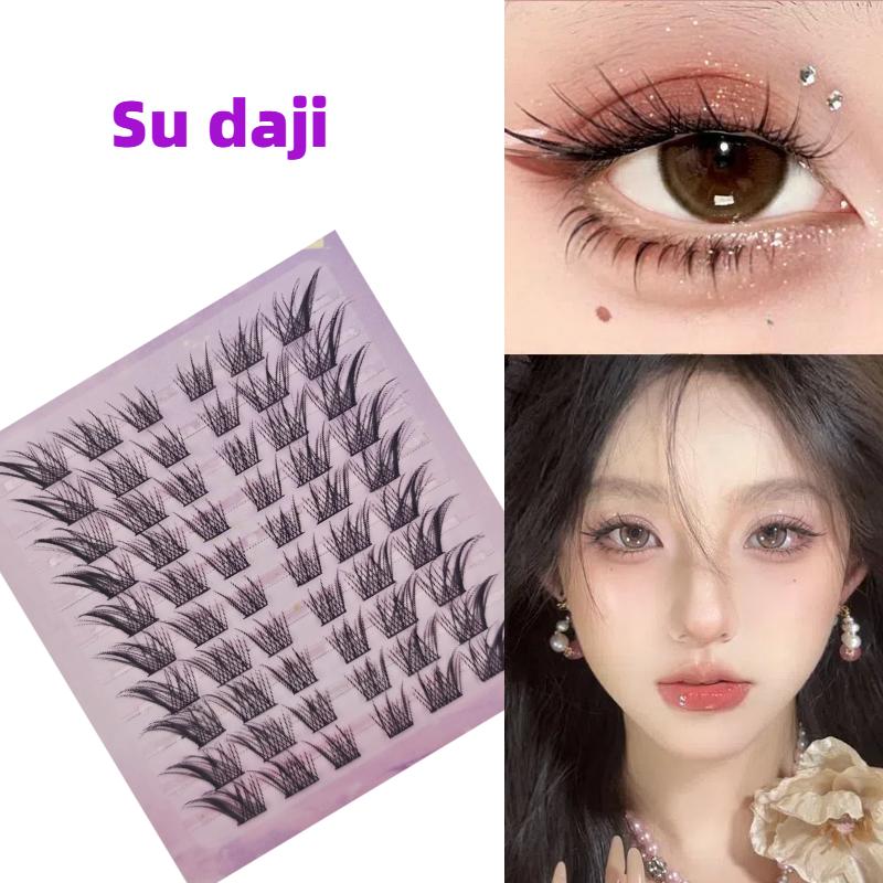 Large Capacity Glue Required False Eyelashes, 10raws, 11-17mm,high Quality,40+version,professional eyelashesMakeup