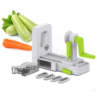 Manual Vegetable Spiralizer 4 Blades Zucchini Noodle Maker Professional Vegetable Slicer Potato