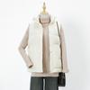 Cotton vest women's autumn and winter new stand-up collar loose outer wear sleeveless cotton clothes cotton vest vest vest tide