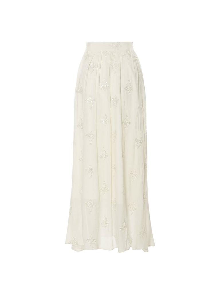Sinseuden Saint Embroidered Long Skirt