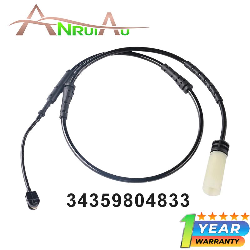 New 2PCS Front & Rear Brake Pad Wear Sensors 34359804833 34359804834 For 2011–2016 Mini Cooper Countryman Paceman Base S All4