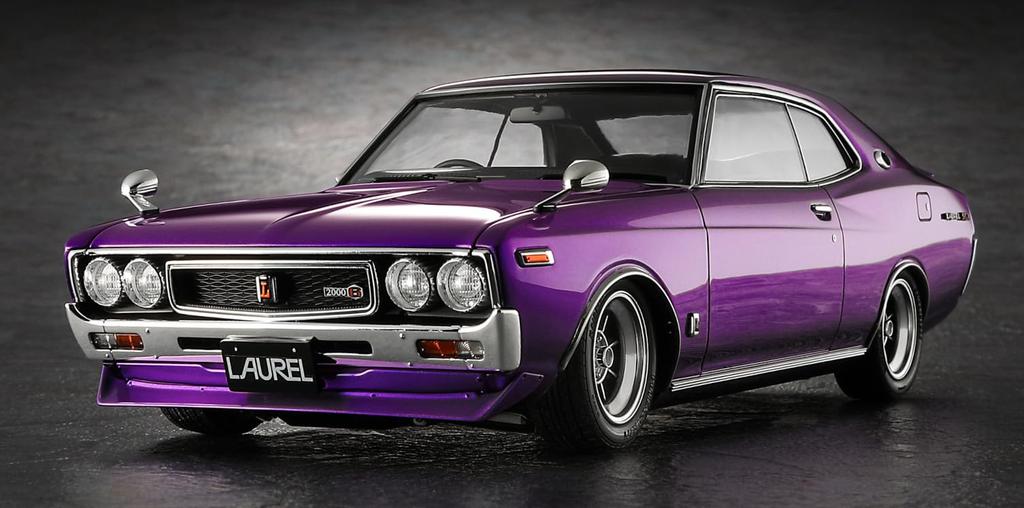 Hasegawa Nissan Laurel HT 2000SGX Late Model Plastic Model Kit 20820 1/24 (KHC130) (1973) “Custom Version”