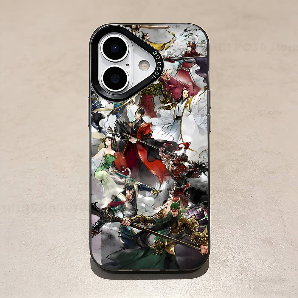 

Three Kingdoms Hero Case For IPhone 11 12 13 14 15 16 17 Pro Max XS X XR Cover iPhone15plus