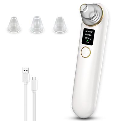 Pore Nose Vacuum Suction New Magnifying LED 3 Levels of Powerful Pore Blackhead Nose Blackhead Pore Facial Beauty USB Birthday Japanese Instruction