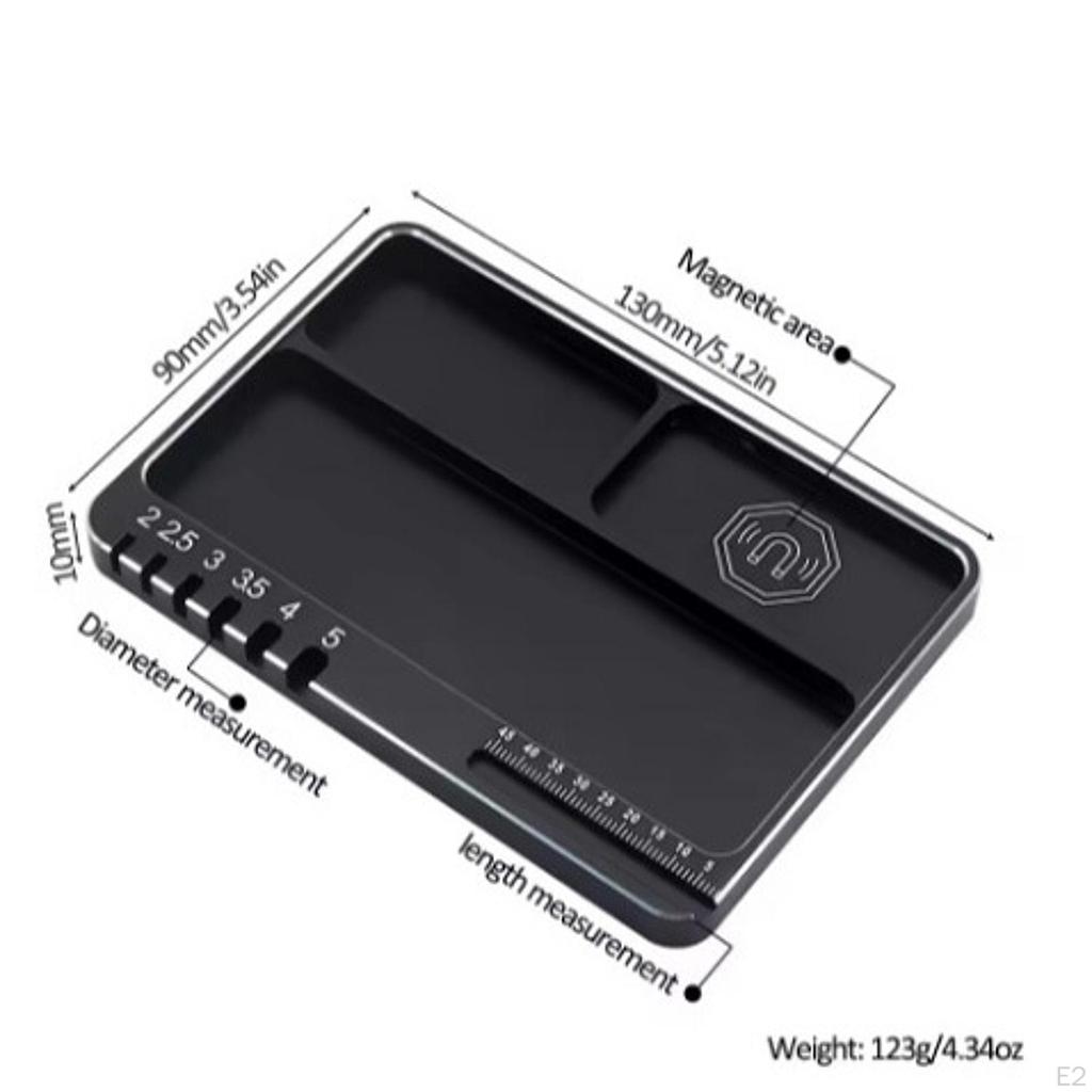 RC Reparationsskruvbricka Skruvhållare Längdmätning Bärbar Praktisk Professionell