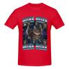 Unisex Oiia Cat Meme Funny T Shirt Streetwear Big Size Oneck Cotton Sleeve Tee Shirt