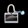 Dialog Box Transparent Card Cover Student Cartoon Slider Card Pack Game Card ID Card Set Pendant Anti-lost Card Holder