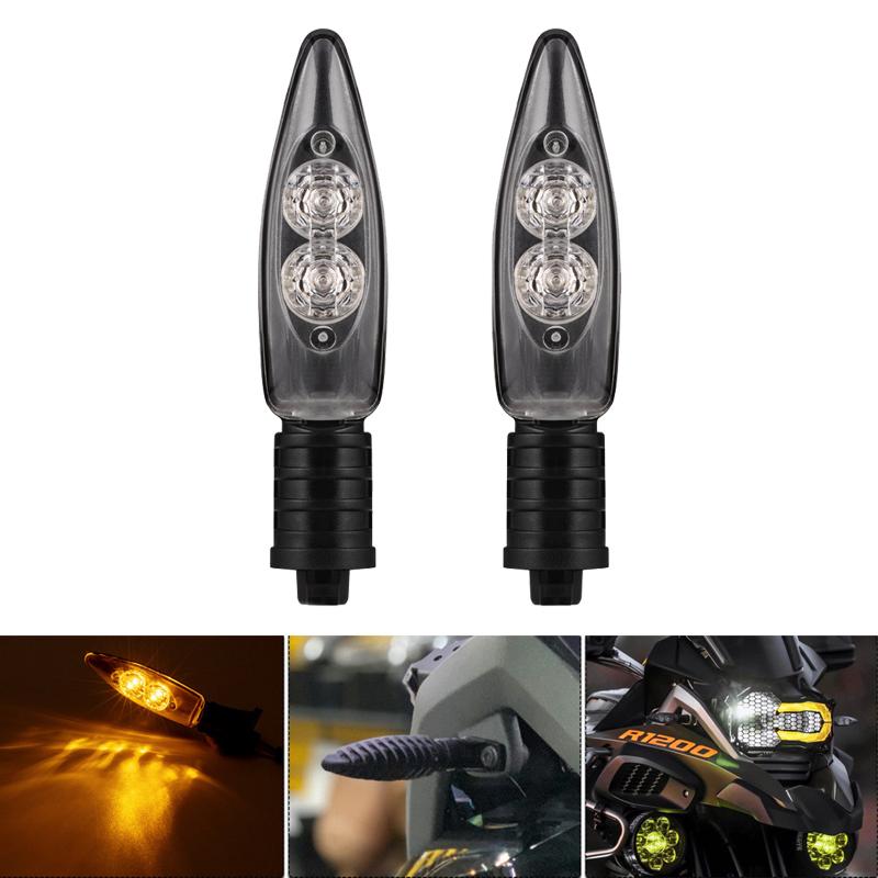 Motorcycle LED Turn Signal Light Front Indicator Blinker Lamp For BMW G310GS G310R F 650 700 800 GS K 1200 Moto Turn Signal