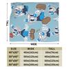 Cuphead and Mugman Blankets Fleece All Season Retro Games  Multifunction Warm Throw Blanket for Bed Couch Bedspread