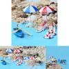 Durable Miniature Beach Ornament With Fine Workmanship For Diy Micro Landscape Projects