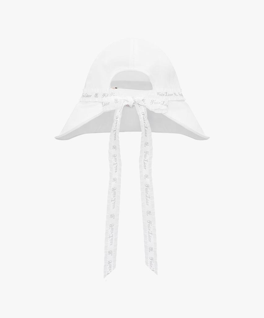 FAIRLIAR GOLF Frilled Hat (White)