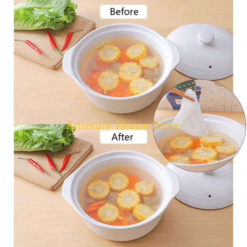 F26C 12 Pieces  Oil Absorption  Blotting Paper Soup Oil Filter Paper  Absorbing Blotter Paper,Quickly Absorb and Removes Fats