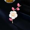 Women's Light Luxury Design Elegant Plum Blossom Brooch Fashionable And Versatile Niche Design Sense Brooch Daily Accessories