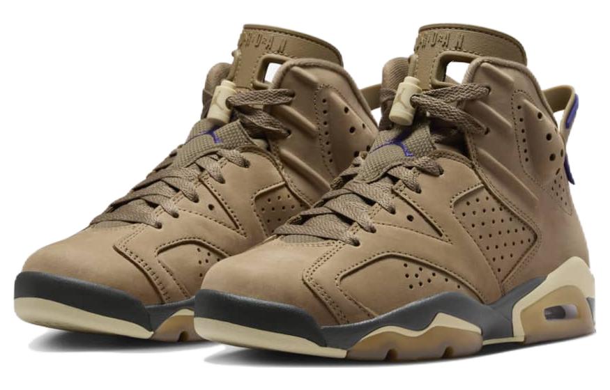 Jordan 6 Retro Gore Tex Marrón Alga Marina Mujer FD1643-300
