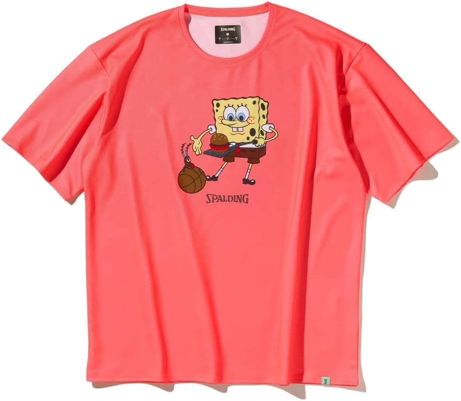 

Spalding SpongeBob SquarePants Clubby Party Coral T-Shirt, Size L, SMT25050S