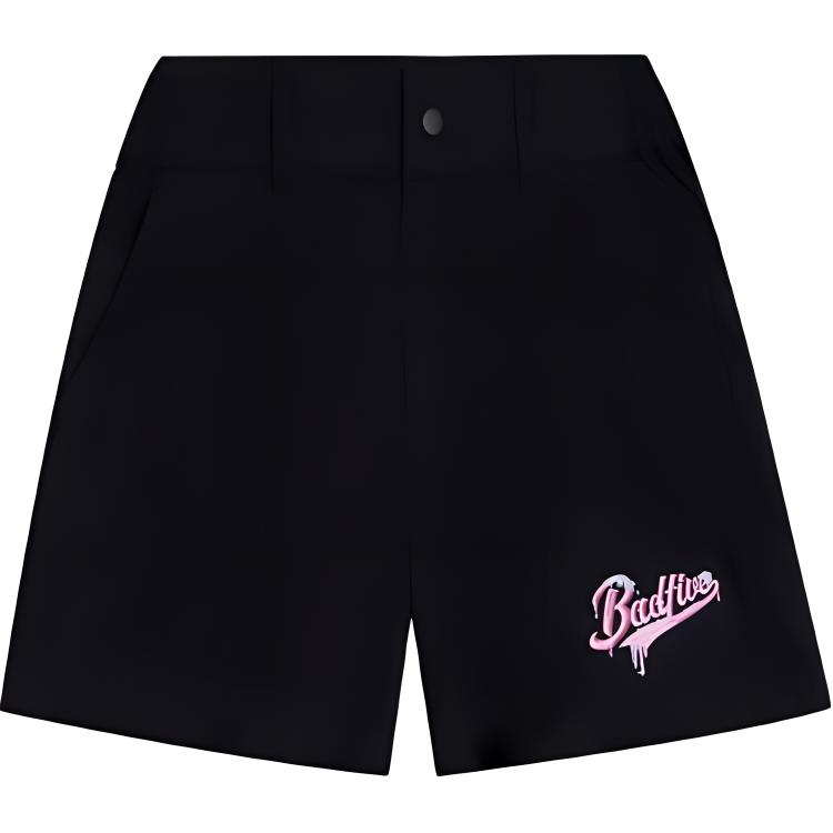 

Li-Ning Badfive Женские Серия Письмо Дышащие Свободные Повседневные Шорты Женские шорты Черный AKSS536-3 S