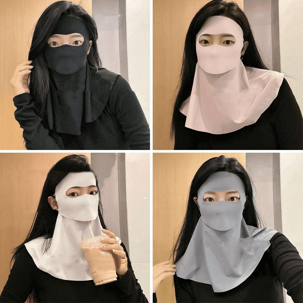 Windproof Summer Mask Sun Protection Neck Gaiter Scarf Fashion Neck Wrap Cover  Running
