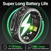 Smart Ring Heart Rate Blood Pressure Blood Oxygen Sleep Monitoring Step Counting Activity Tracking Family Friends Sharing Ring