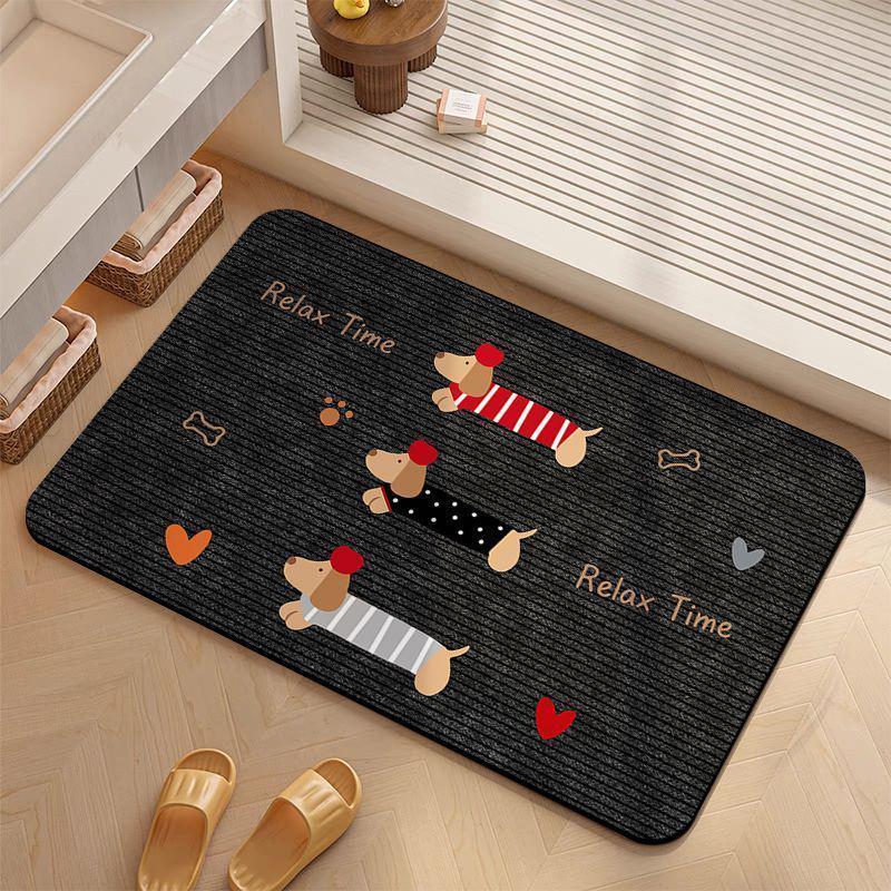 2026 Bathroom Door Anti-Slip Quick-Dry Diatomaceous Earth Mat