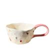 300ML Cute Cartoon Hand Pinched Irregular Ceramic Mugs Creative Coffee Cup Afternoon Tea Milk Juice Mugs Household Water Cups