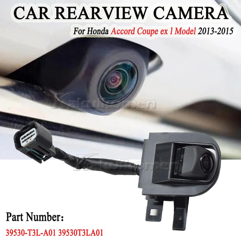 39530-T3L-A01 Rear View Backup Camera For Honda Accord Coupe EX/EX-L Model 2013 2014 2015 Easy Installation OEM: 39530T3LA01