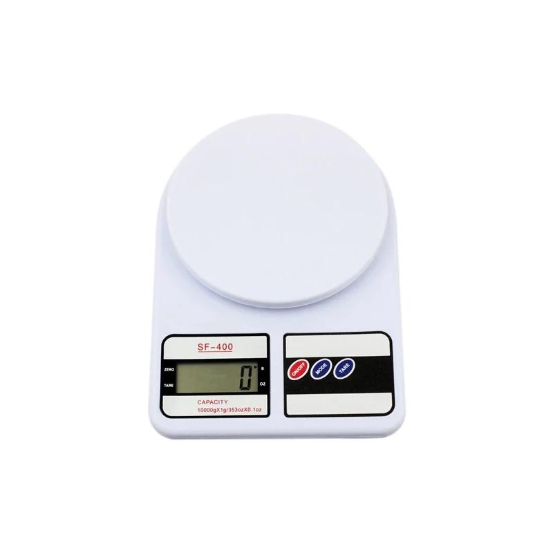 

Digital Kitchen Scale 22lb/10kg Capacity, Stainless Steel Food Scale with oz/g Units Replaceable Battery Power 10Kg