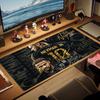 Neymar Jr Brasilien Farbe Mauspads Großes Gaming-Tischkissen Rutschfestes Laptop-Tablet Großes Mauspads XXL Matte Mini-PC Spielmatte Mit Verriegeltem Rand