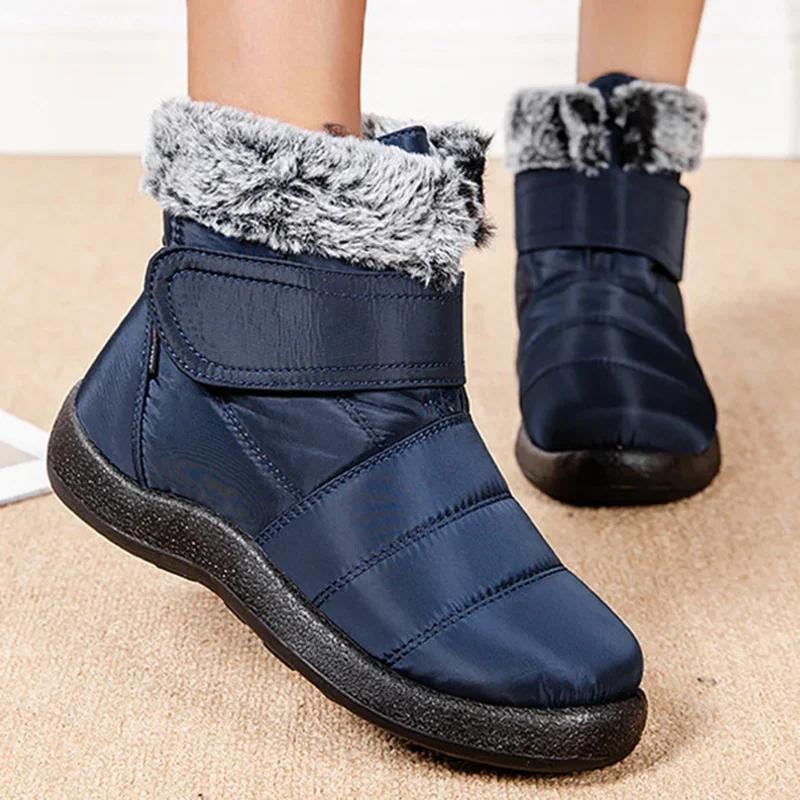 Fashion Snow Boots Women New Shoes For Women Platform Shoes Woman Fur Keep Warm Boots Ladies Soft Plush Botas Mujer Winter Shoes Women