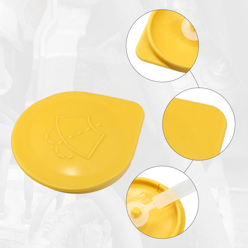 X Autohaux 86615SA000 Windshield Washer Fluid Reservoir Bottle Cap Cover for Subaru Forester X, X Limited, X Premium, XT 1/2/4pc
