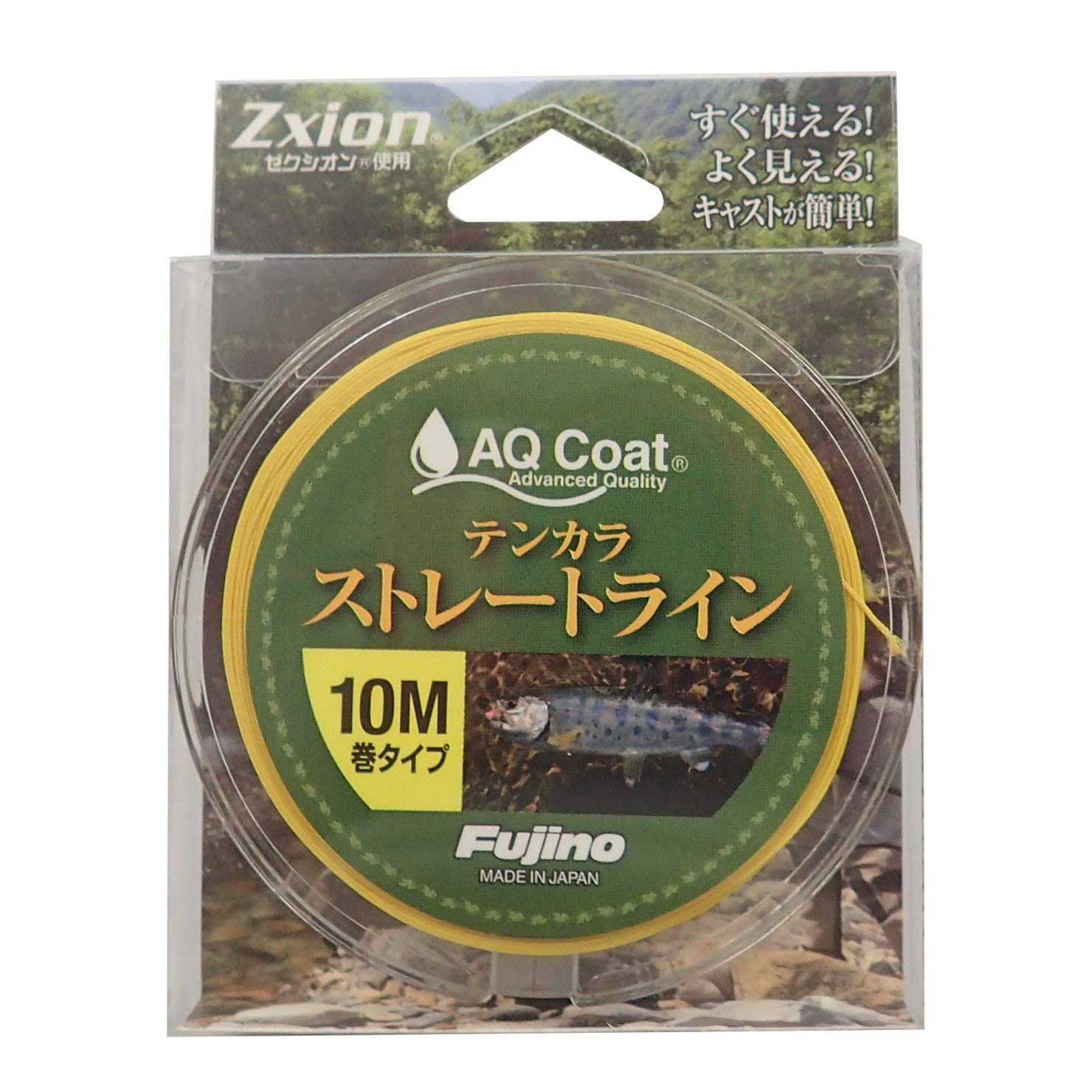 Fujino Прямая линия 10м Рулон K-32 Желтый 10m roll жёлтый