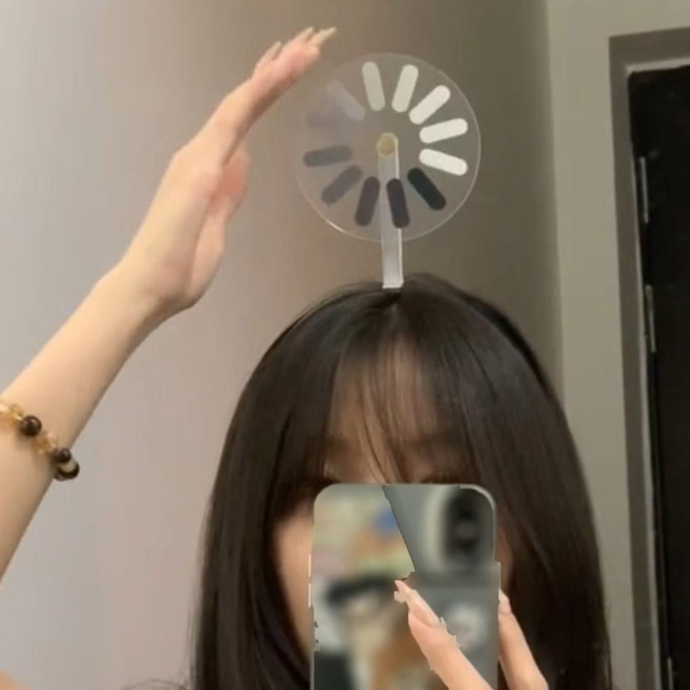 Creative Rotatable Loading Symbol Headband Quirky Fun No Signal Loading Hair Clip Cute Daily Decoration Hairpin