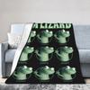Hoppers Ausdrücke von Tom Eidechse Gestrickte Decken Korallenfleece Plüsch Dünne Überwurfdecke für Auto Sofa Couch Tagesdecke
