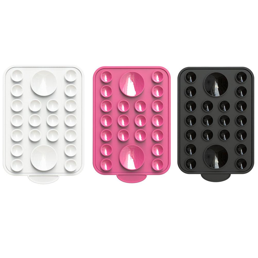 Portable Silicone Suction Cup Phone Mount Mini Suction Sticker Mount Car Navigation Bracket Universal Mobile Phones Stand