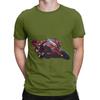 motogp rider Red Funny 100 Cotton TShirt moto the gp Tops Tees For Unisex