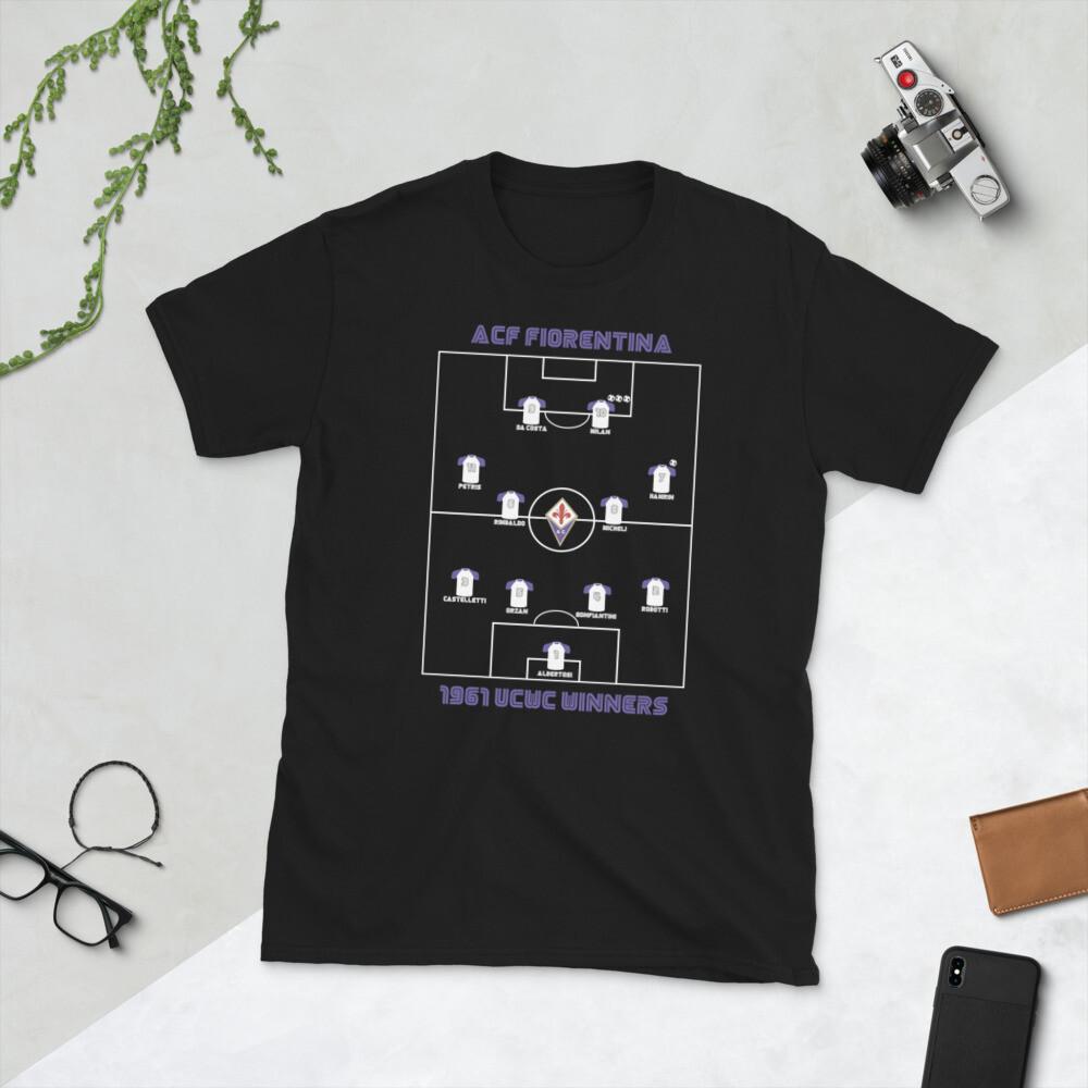 

Fiorentina football soccer Cup winners cup champions 1961 Italy Unisex T-Shirt S