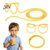 Novelty Drinking Straw Funny Glasses Straw, Creative Eyewear Tube for Parties, Bendable Flexible Juice Soda Milk Tea, Gag Gift Kids Adults Safe