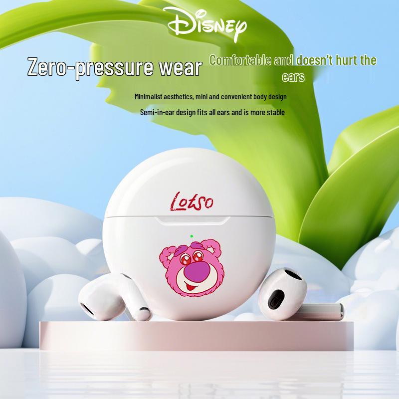 Disney BH889 Wireless Sports Headphones - Long Battery Life, Noise Reduction, Universal Compatibility