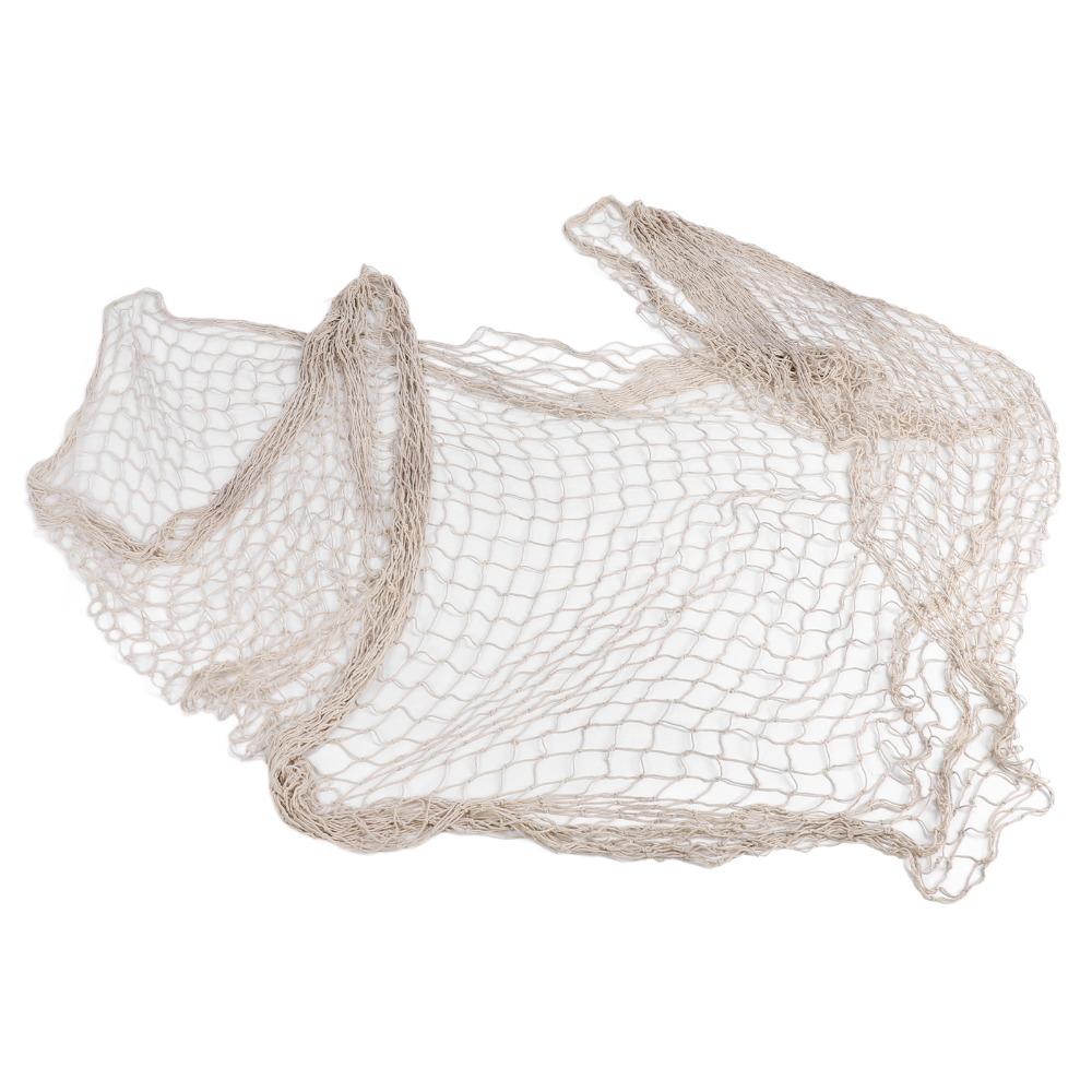 Large Size Fishing Net Decor Cotton Thread Cotton Thread Net Wall Hanging Decor Ocean Theme Party