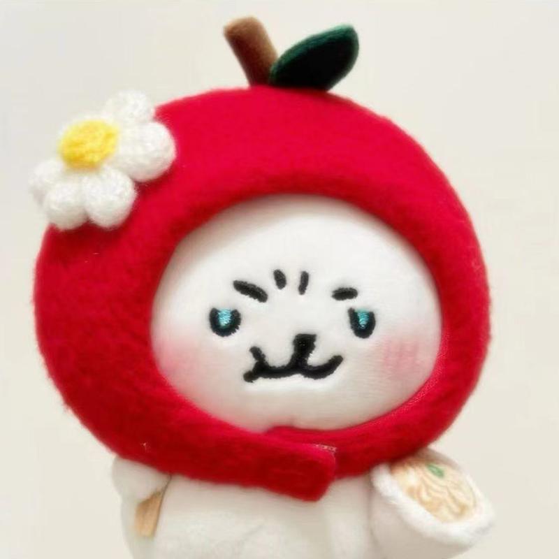 Kawai Relaxed Bear Headgear 10Cm Cotton Doll Clothes Change Cute Cartoon Outfit Doll Accessories