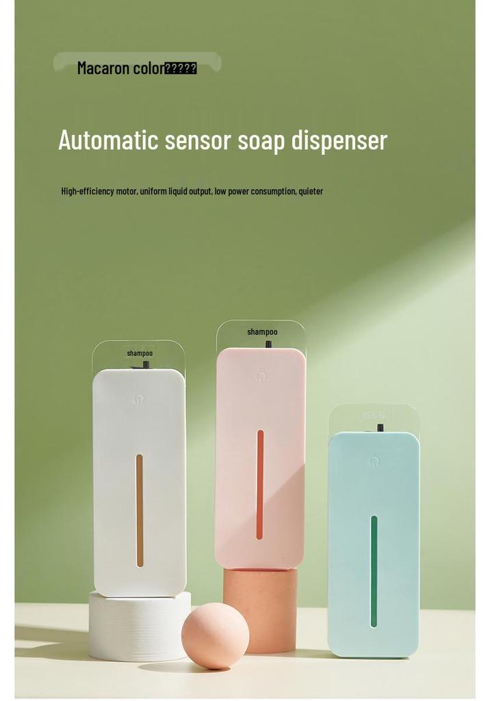 Wall-Mounted Automatic Foam Hand Sanitizer Dispenser - Smart Induction Household Hand Washer