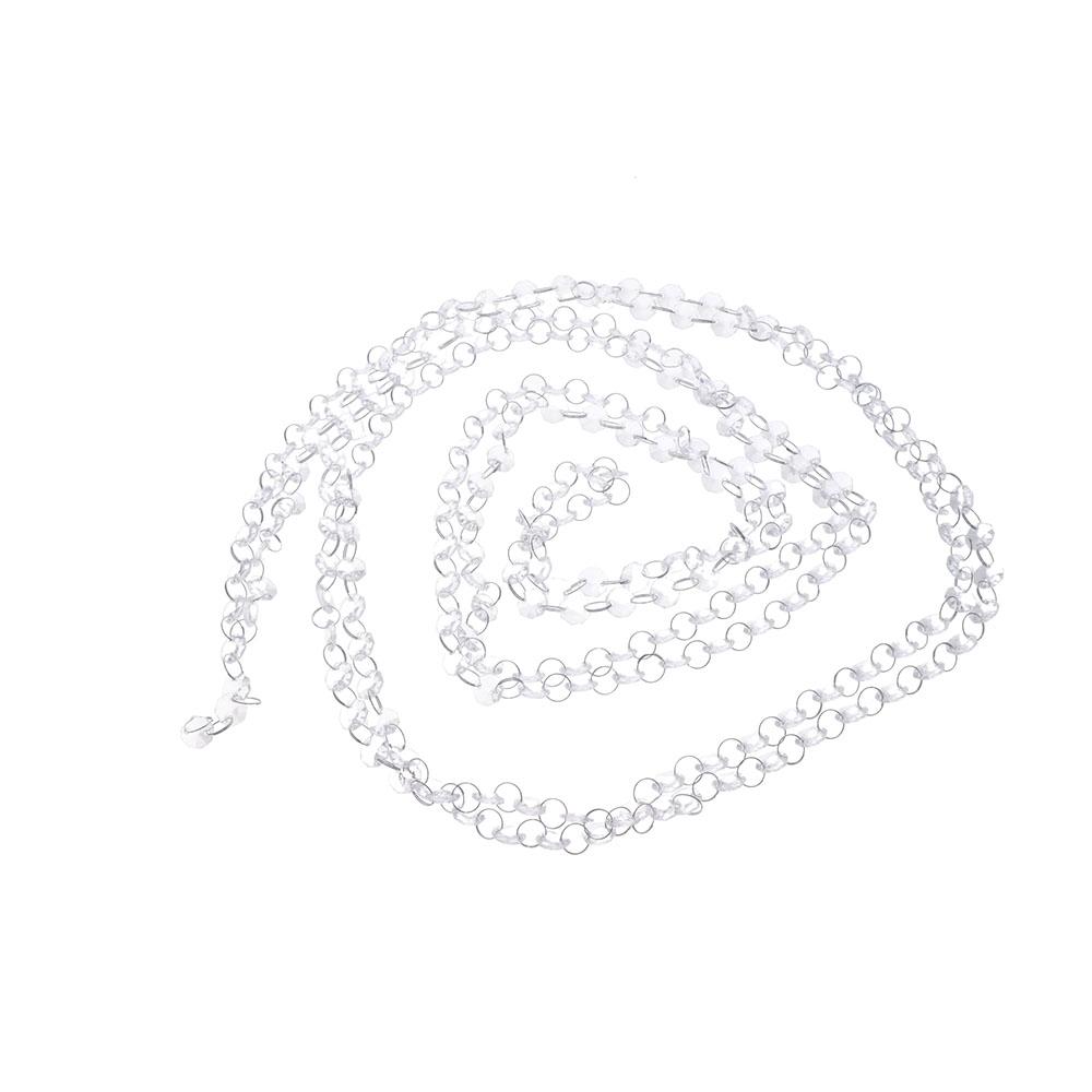 

Delicate Acrylic DIY Crystal Bead Garland Wedding Decoration Curtain Pendant 14mm