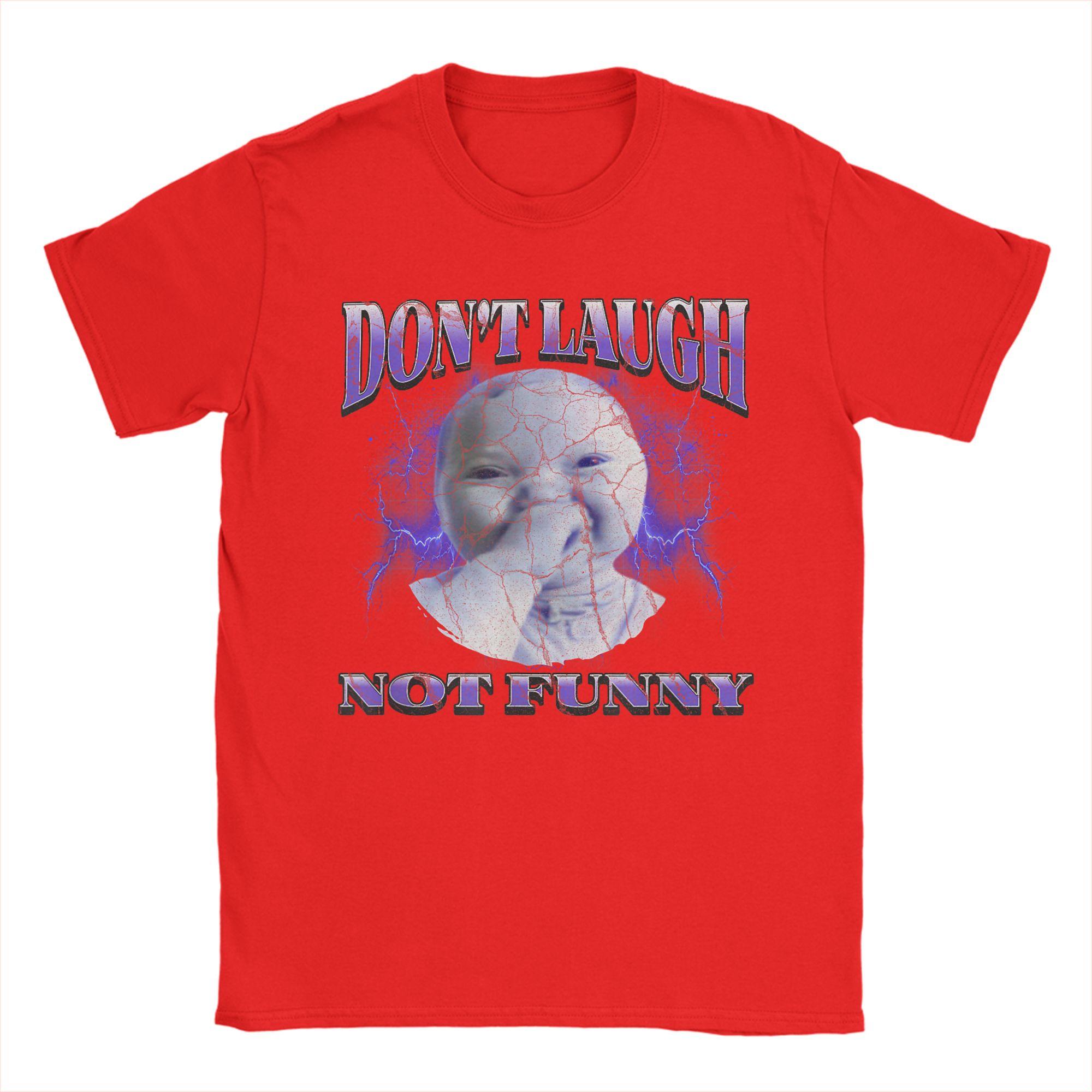 

Vintage TShirt Summer AI Baby Laughing Meme Bootleg Hip Hop TShirts Cotton Tee Shirt for Men Aesthetic Short Sleeve Tops S