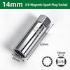 Magnetic Retainer Spark Plug Socket Universal Swivel Automotive Socket  Automotive Repair