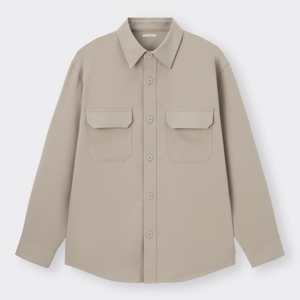 Gu Cpo Shirt  Long Sleeve  Sw+e