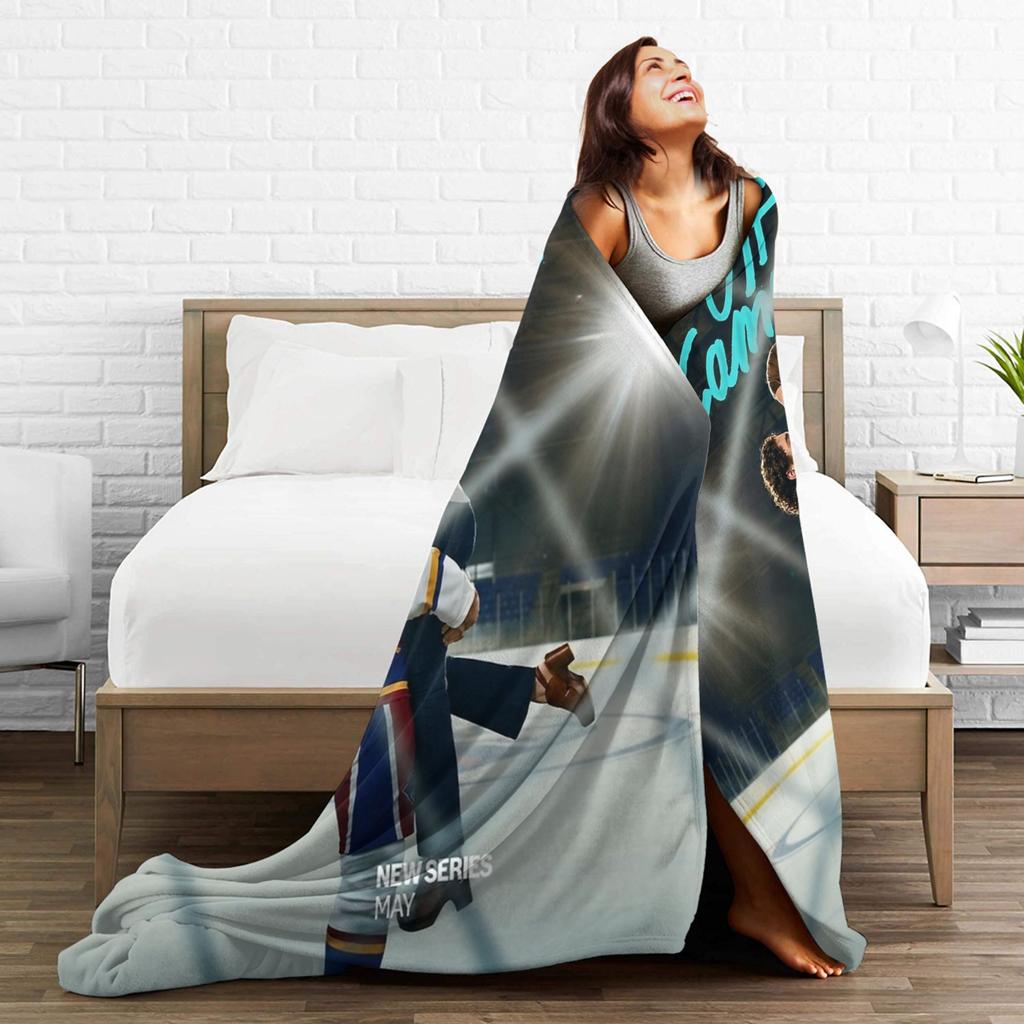 Off Campus Hannah and Garrett  Knitted Blankets  Flannel Throw Blanket Summer Air Conditioning Decoration Soft Warm Bedsprea,