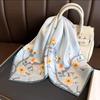 Silk Mulberry Square Scarf - Women's Spring/Summer Fashion Scarf