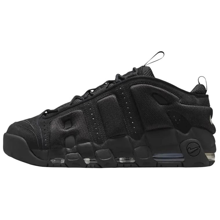Nike Air More Uptempo Low Triple Black Unisex Sneakers IM6649-001