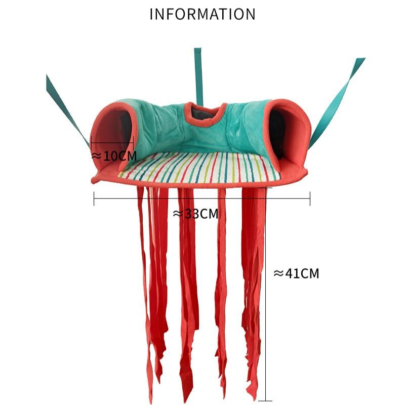 

Pet Hammock Squirrel Honey Bag Glider Hammock Nest Hanging Hamster Nest Double Layer Warm Pet Channel