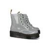 Dr. Martens Molly Comfortable Versatile Short Boots Women boots Silver 26227040